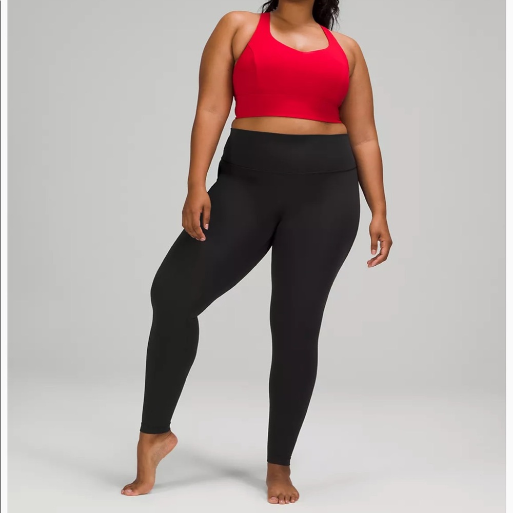 NWT Lululemon Black Wunder Under High-Rise Tight 28" 
Full-On Luxtreme